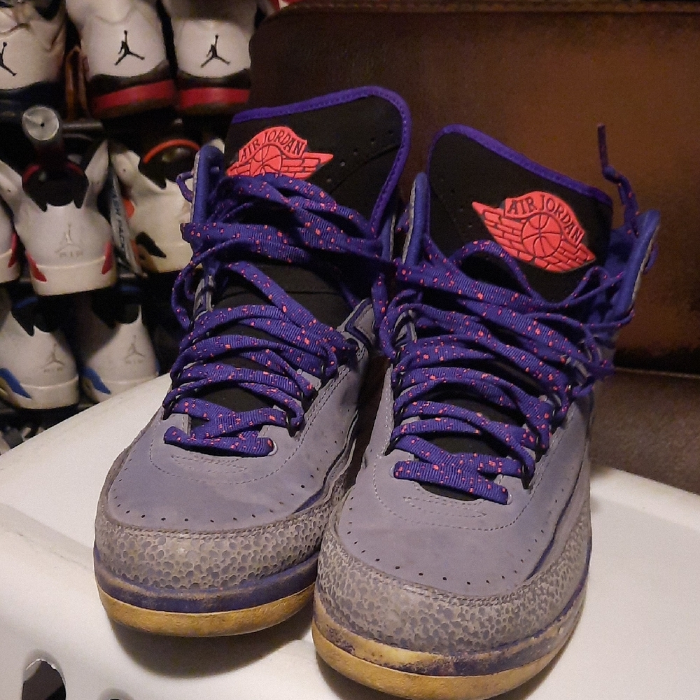 Retro Jordan 2 "IRON PURPLE"